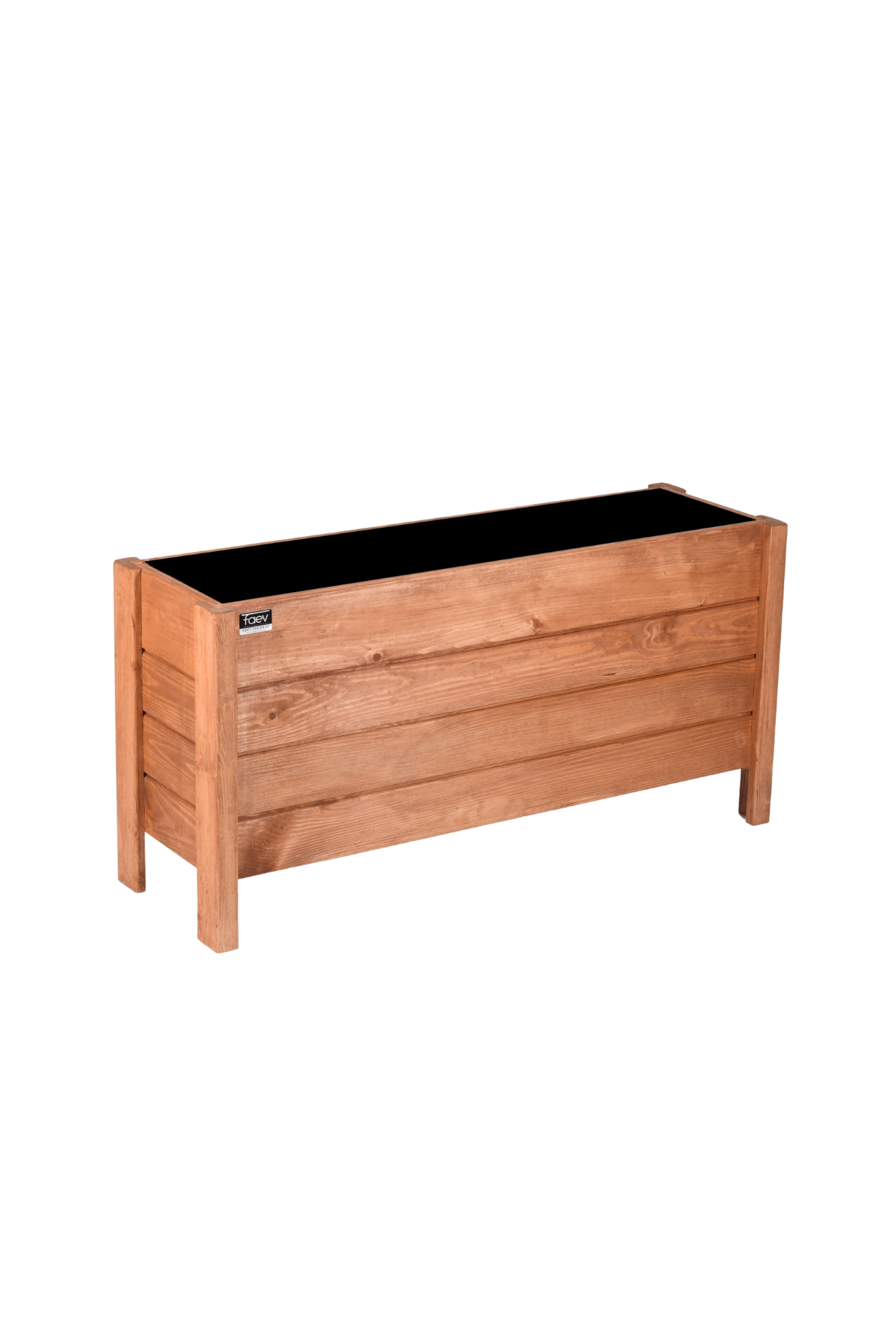 Dış Mekan Ahşap Saksı Bodrum 100cm x 30cm Yükseklik 50cm