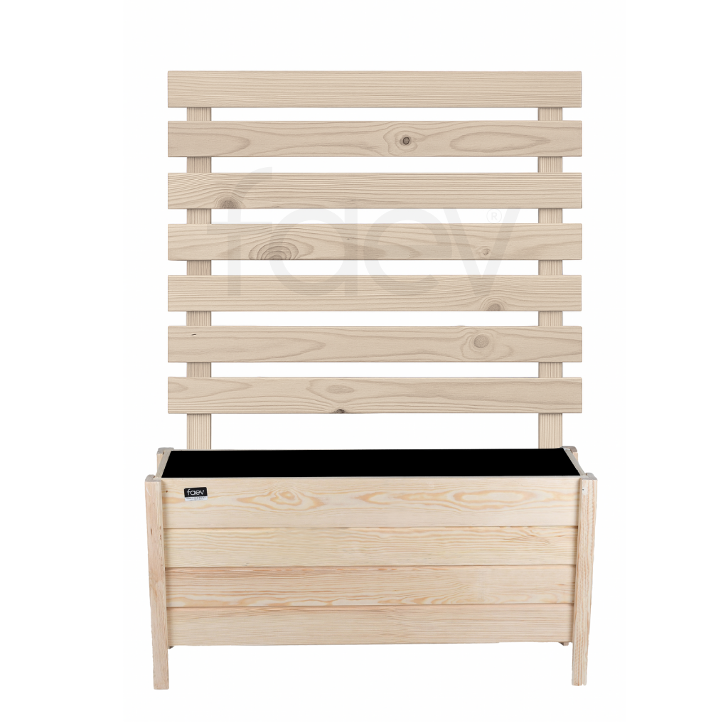 Ahşap Seperatör Naturel 150 cm – Bodrum & Alaçatı Serisi | Doğal Ahşap Bahçe Bölücü