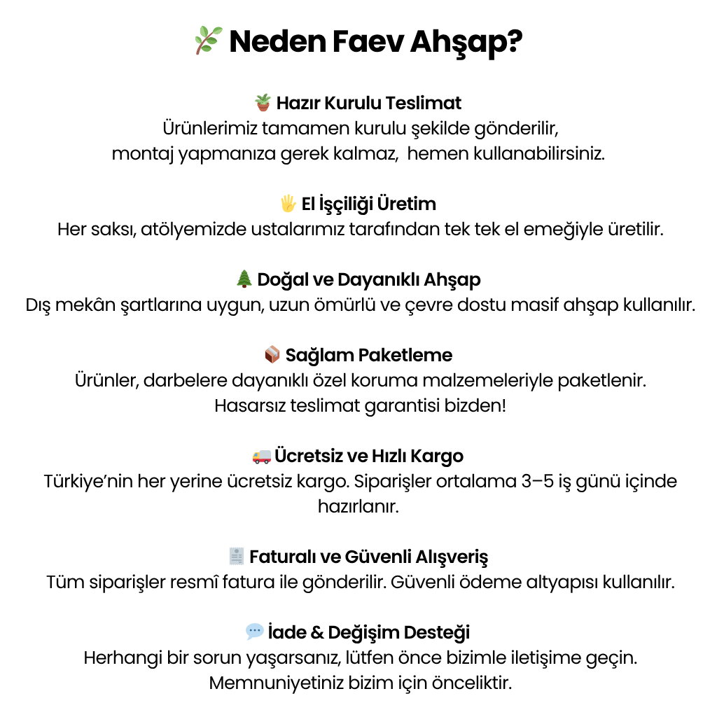 Bodrum Model Dış Mekan Ahşap Saksı Beyaz Renk 100cm x 30cm Yükseklik 50cm