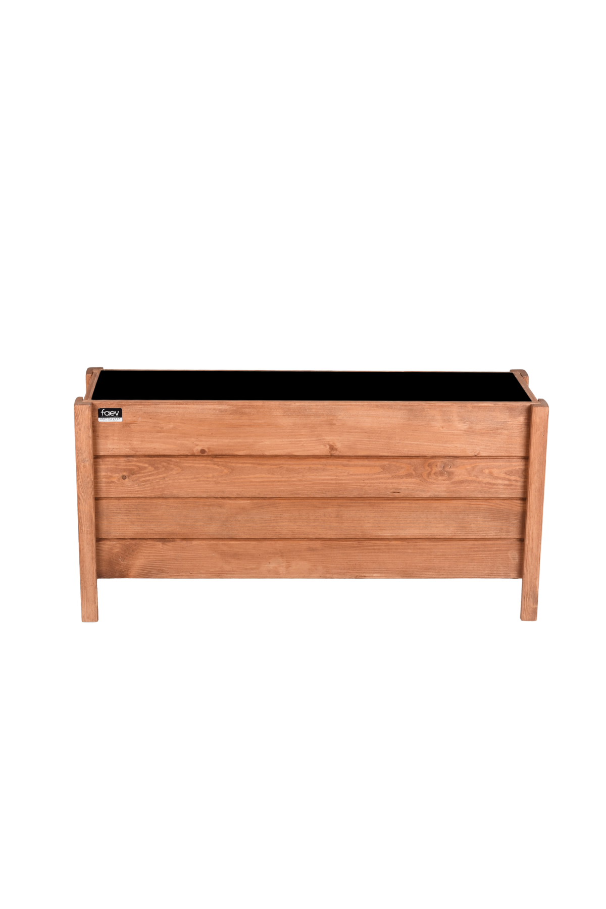 Dış Mekan Ahşap Saksı Bodrum 100cm x 30cm Yükseklik 50cm