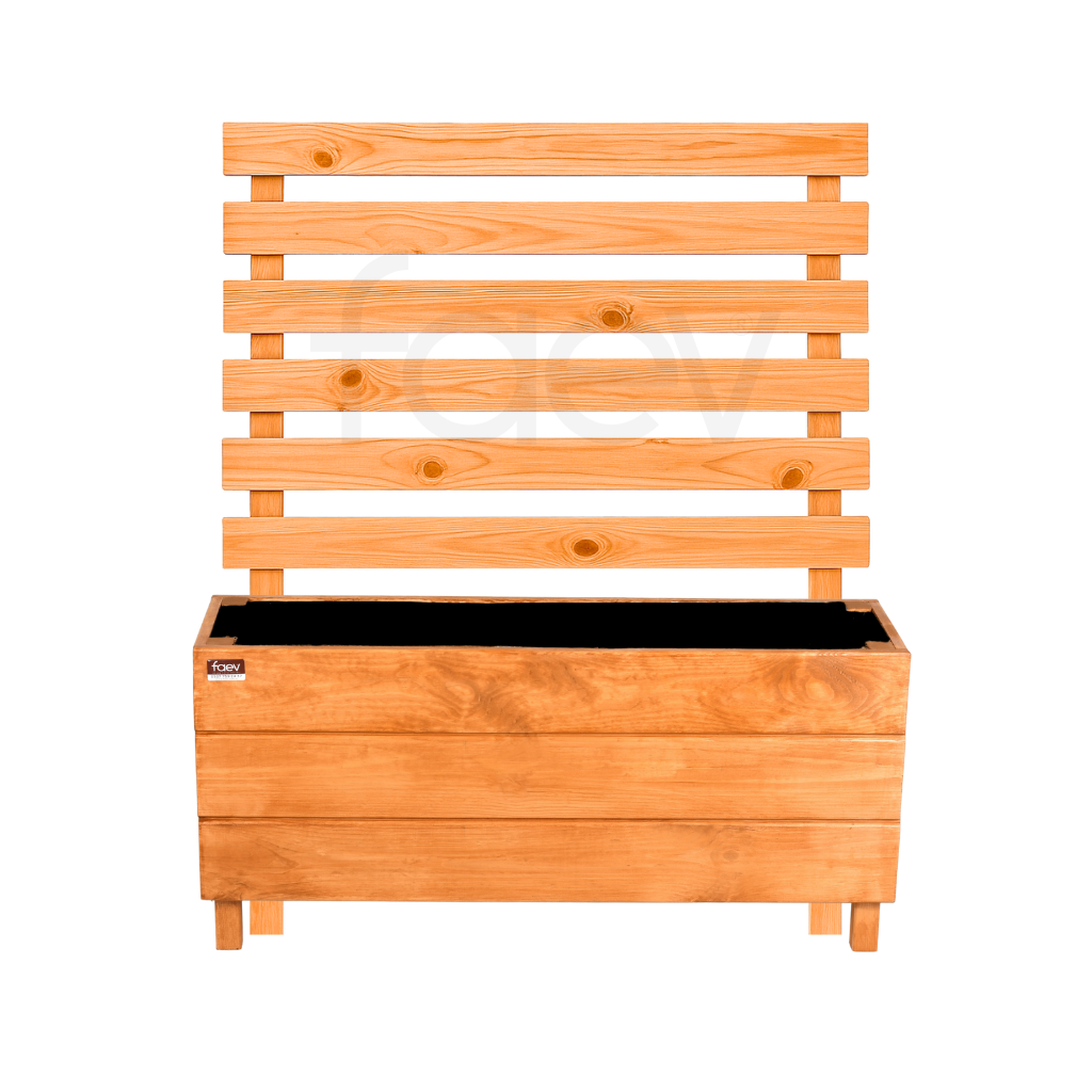 Ahşap Seperatör Açık Meşe 150 cm – Bodrum & Alaçatı Serisi | Doğal Ahşap Bahçe Bölücü